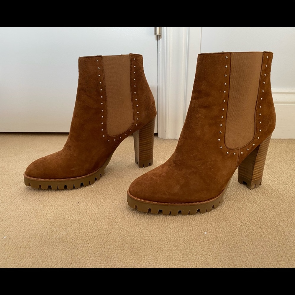 The Kooples studded heeled boots US 8